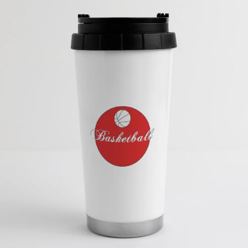 Basketball: Bold Hoops - 16 oz Travel Mug