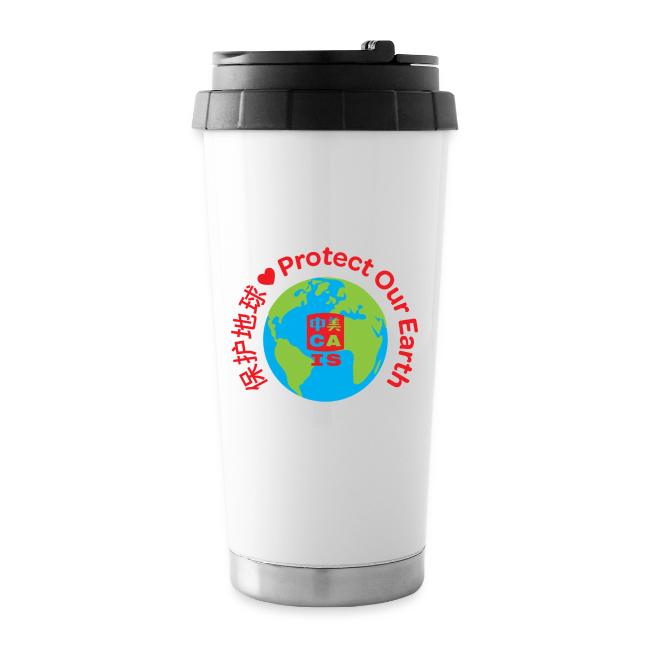 Earth with CAIS logo