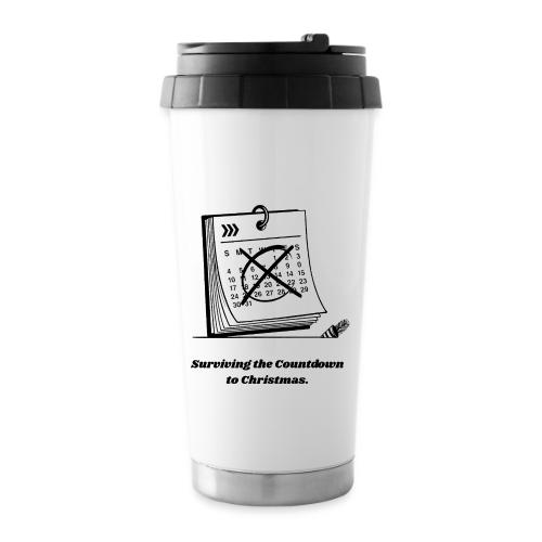 Countdown to Christmas T-Shirt - 16 oz Travel Mug