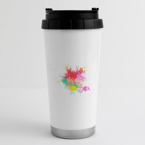 Psychedelic: Color Storm - 16 oz Travel Mug