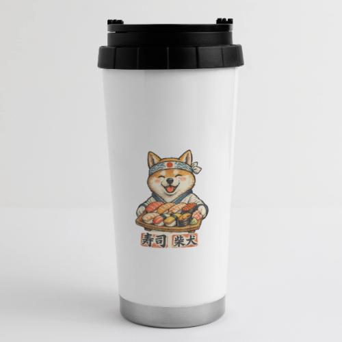 Funny Shiba Inu Sushi Kawaii Dog Tee - 16 oz Travel Mug