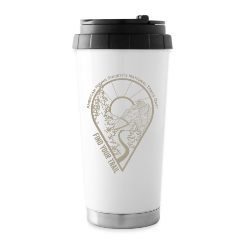 Find Your Trail Location Pin: National Trails Day - Travel Mug