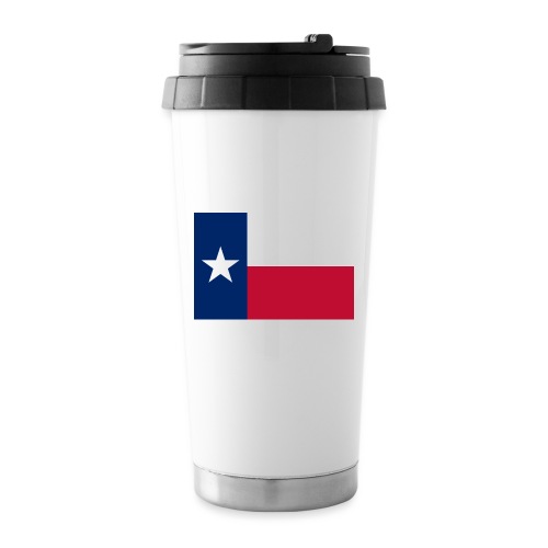 2000px Flag of Texas svg - 16 oz Travel Mug