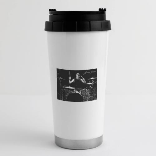 Landon Hall On Drums - 16 oz Travel Mug