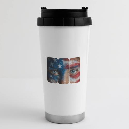 USA: Stars in Her Eyes - 16 oz Travel Mug