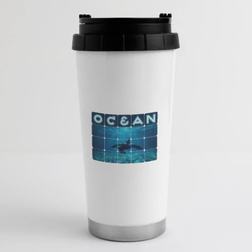 Ocean: Orca in Motion - 16 oz Travel Mug