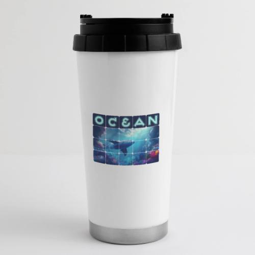 Ocean: Whale’s Path - 16 oz Travel Mug