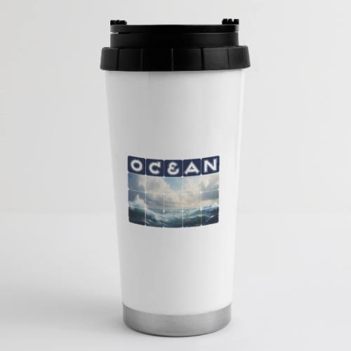 Ocean: Waves of Fury - 16 oz Travel Mug