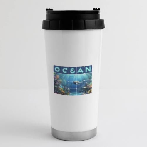 Ocean: Turtle Drift - 16 oz Travel Mug