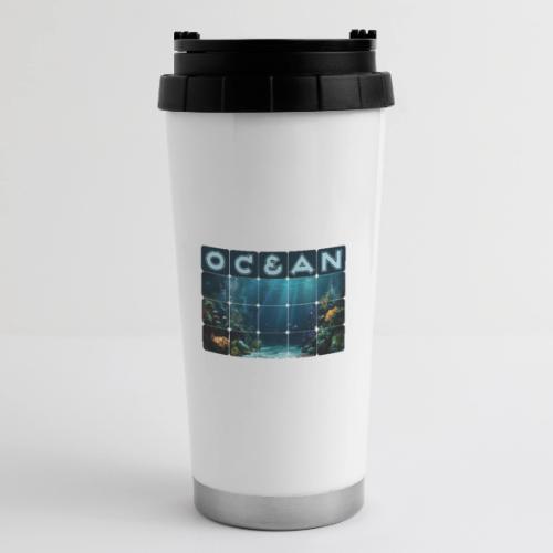 Ocean: Rainbow Reef Life - 16 oz Travel Mug