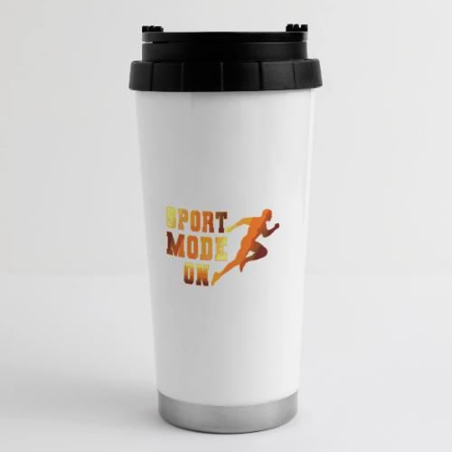 Sport Mode On - 16 oz Travel Mug