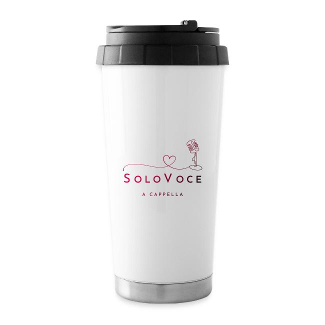 SoloVoce maroon gradient logo