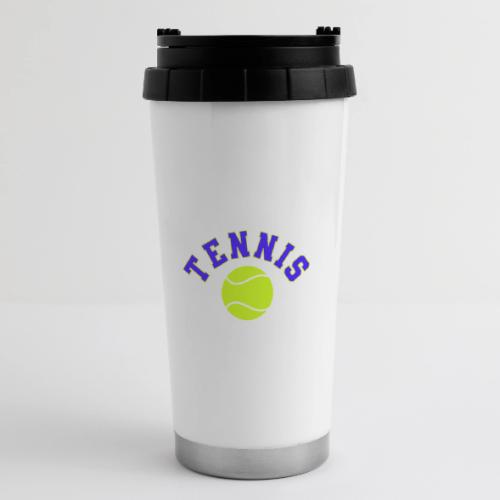 Tennis: Serve in Style - 16 oz Travel Mug