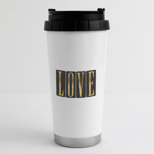 Golden Love - 16 oz Travel Mug