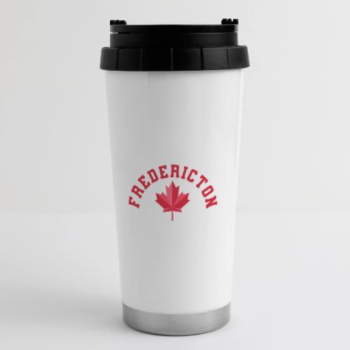 Fredericton with maple leaf - 16 oz Travel Mug