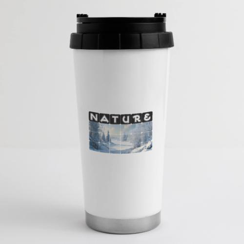 Nature: Frozen Horizon - 16 oz Travel Mug