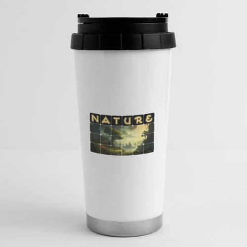 Whispers of Green Peaks - 16 oz Travel Mug