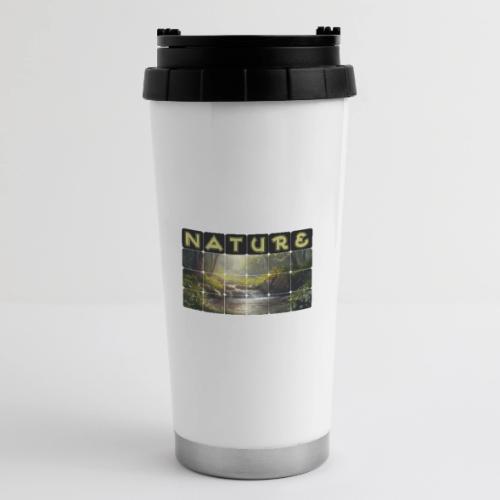 Nature: Verdant Bloom - 16 oz Travel Mug