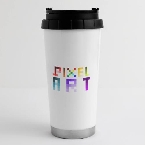 Pixel Art Spectrum - 16 oz Travel Mug