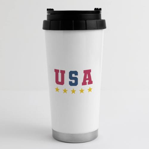 USA Varsity Stars - 16 oz Travel Mug