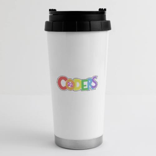 coders22 Logo - 16 oz Travel Mug