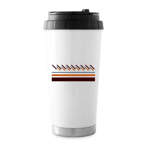 Cute, colorful striped designs for the seasons - 16 oz Travel Mug