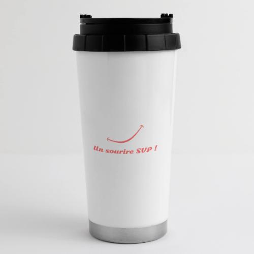 A smile, please! - 16 oz Travel Mug