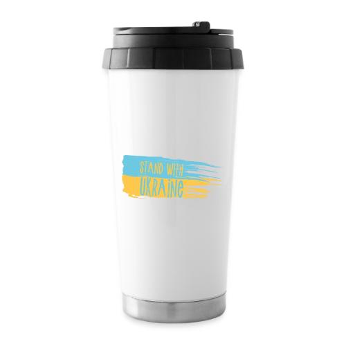 I Stand With Ukraine - 16 oz Travel Mug