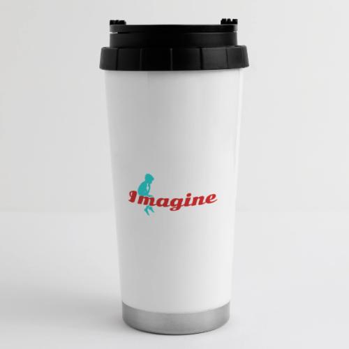Imagine – Inspire Creativity & Dreams - 16 oz Travel Mug