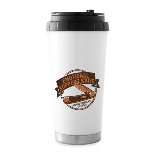 Emotional Support Knife - Funny EDC Pocket Knife - 16 oz Travel Mug