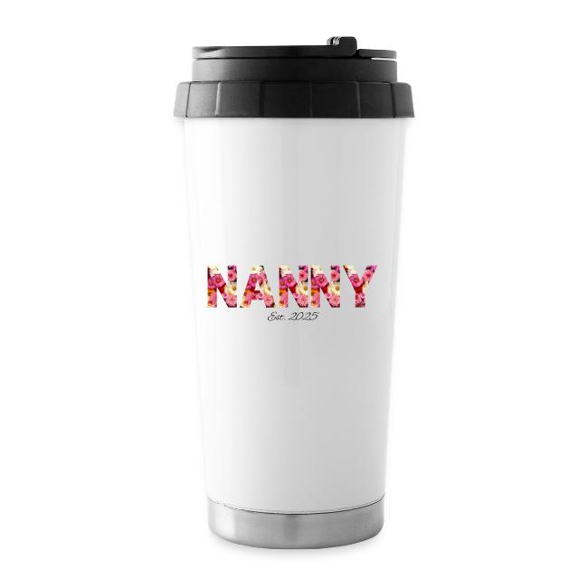 Nanny Est 2025 | Floral Pattern Font