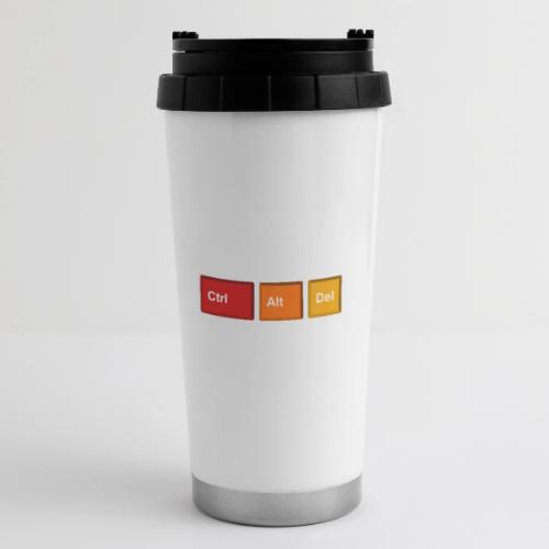 CTRL + ALT + DEL - 16 oz Travel Mug