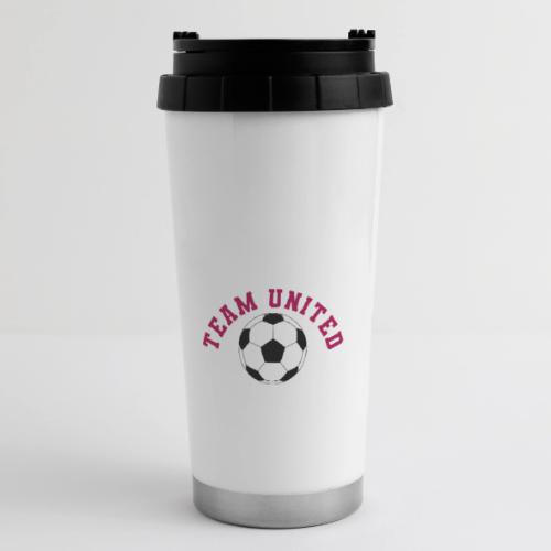 Team United Soccer Ball Sports Design - 16 oz Travel Mug