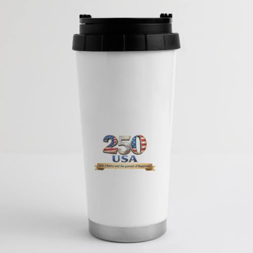 250 USA Liberty Banner - 16 oz Travel Mug