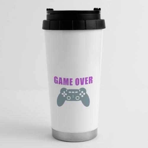 Game Over Gamer Controller Design - 16 oz Travel Mug