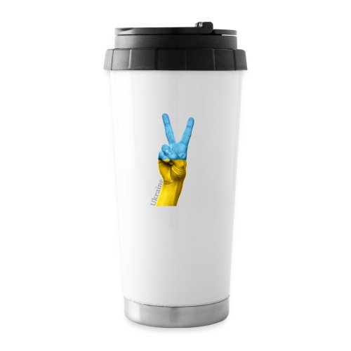 Ukraine Peace - 16 oz Travel Mug