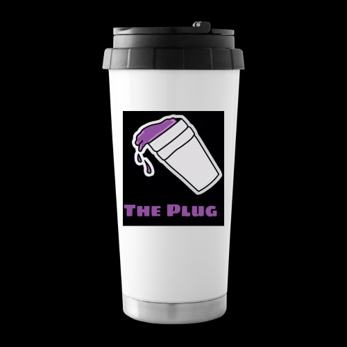 the Plug logo - 16 oz Travel Mug