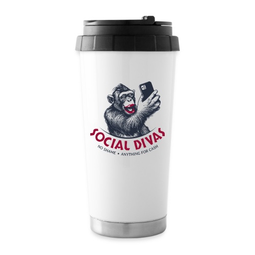 social diva cash money - 16 oz Travel Mug
