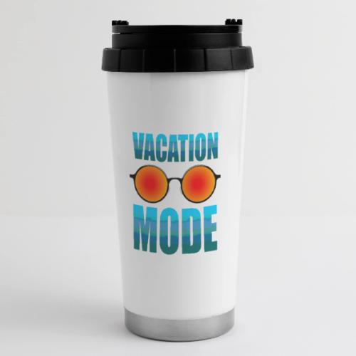 Vacation mode: Ocean Vibes On - 16 oz Travel Mug