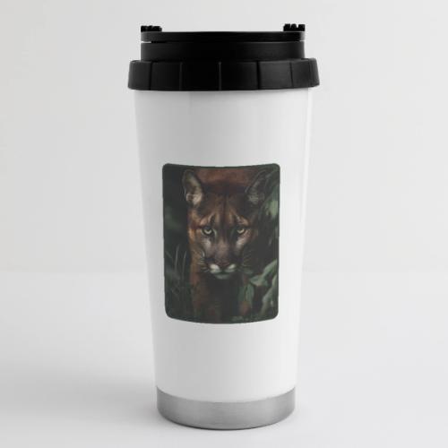 Cougar Jungle Predator Design - 16 oz Travel Mug