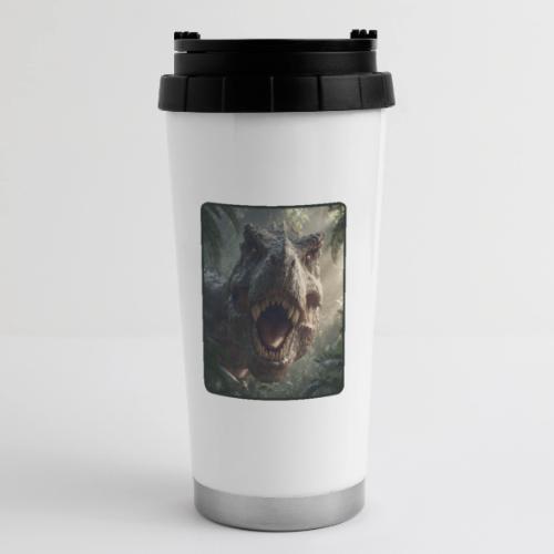 T Rex Jungle Roar Design - 16 oz Travel Mug