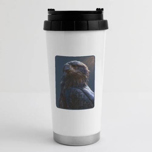 Majestic Eagle Cinematic Portrait Design - 16 oz Travel Mug