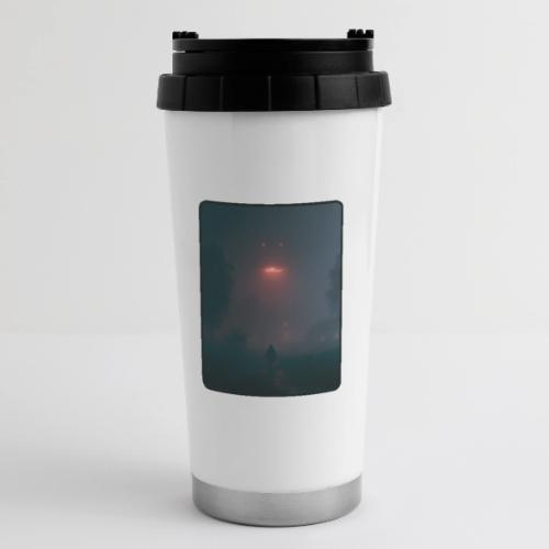 Mysterious UFO Encounter Design - 16 oz Travel Mug