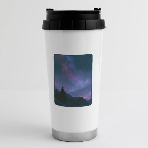 Stargazer Nebula Night Sky Art - 16 oz Travel Mug