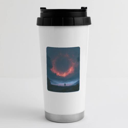 Supernova Reflection Space Scene - 16 oz Travel Mug
