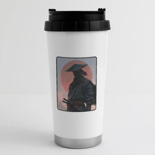 Ninja Warrior Under the Red Sun - 16 oz Travel Mug