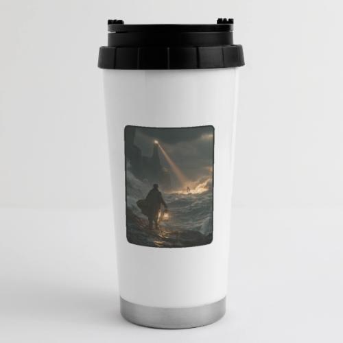 The Lone Lightkeeper's Beacon - 16 oz Travel Mug