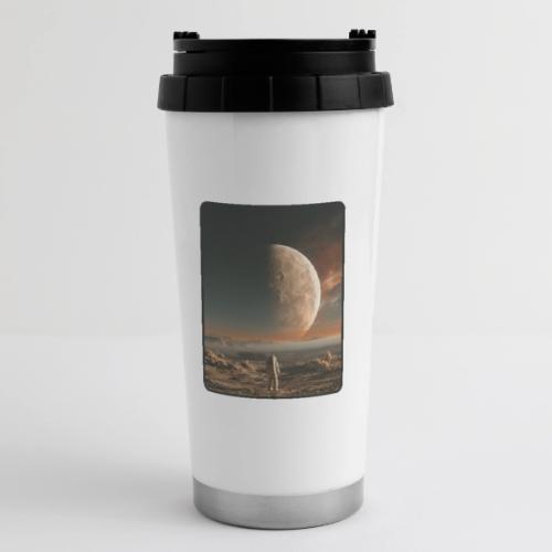Astronaut on an Alien Moon - 16 oz Travel Mug