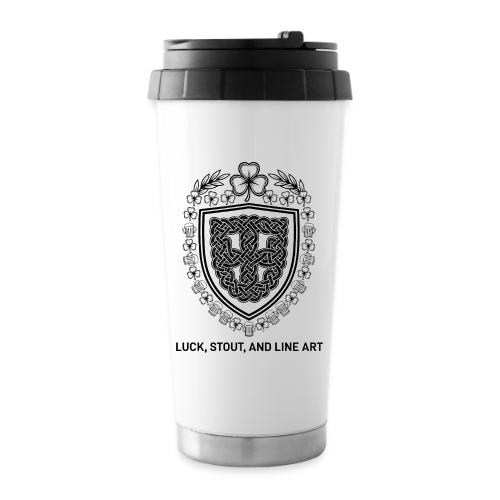 Celtic Knot T-Shirt, Symmetrical Shield - 16 oz Travel Mug
