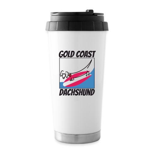 Gold Coast Dachshund - 16 oz Travel Mug